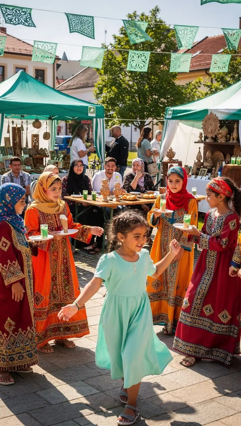 Zelené mätové lístky usporiadané v tradičnej marockej miske.