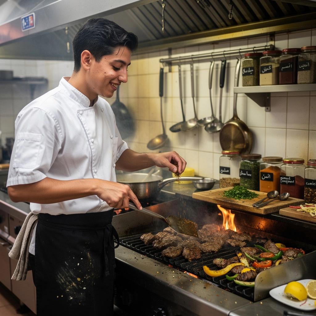 Osvežujúci nápoj z mätových lístkov a citrónu podávaný v sklenených pohároch.